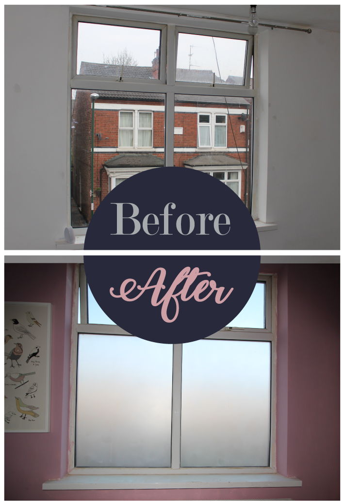 How to Frost Windows • Turning a House into a Home