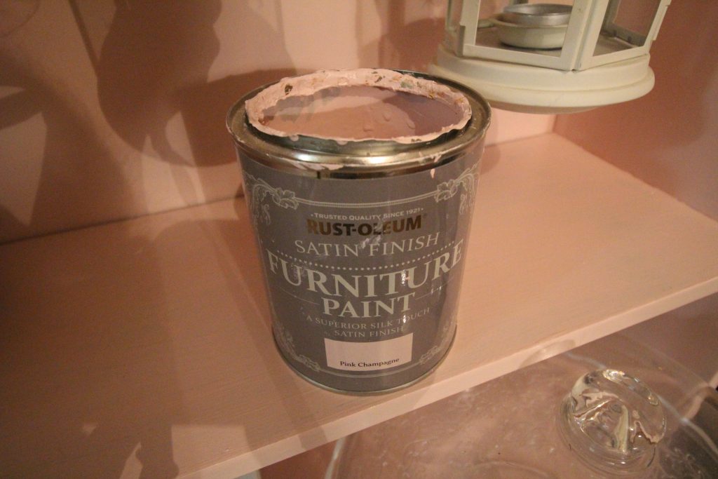 Rustoleum Satin Finish furniture paint