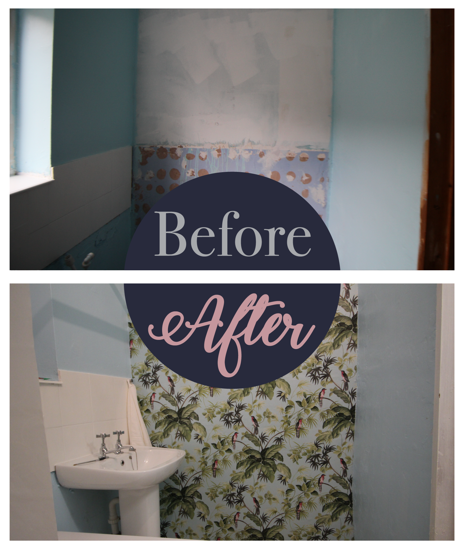 How to create a feature wall with pastethepaper wallpaper • Turning a
